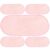 SOESFOUFU Face Towels Makeup Remover Cloths for Washing Face Portable 5pcs Comfortable Coral Fleece for Travel and Outdoor Use