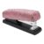SOESFOUFU Portable Pink Handheld Stapler with Staples for Office Desk and School Use, Ergonomic Design with Comfortable Grip, Small Metal Paper Stapler for Teachers and Crafts
