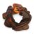 Soft Abstract Guitar Chiffon Scrunchies for Women