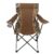 Soft Arm Camo Quad Folding Camp Chair with Built-in Cupholder, Adult Sized, Powder-Coated Rust Resistant Steel Frame, Comes with Carry Bag, Triple Reinforced Corners, Supports Up to 250 Lbs
