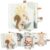 Soft Baby Book with Touch and Feel Pages – Cute Sensory Toy for Babies