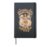 SOFTBALL GIRL RETRO ATHLETICS EST. 1976 Graphic Hardcover Journal, Black