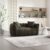 Soft beanbag Chair with high Resilience Foam for Two People. The Comfortable Square Recliner Sofa is Ideal for Family Members and Friends Engaged in Games, Reading, Watching TV