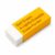 Soft Office Pencil Erasers, 18 Pack with Protective Sleeves, 2.1 in Rectangular Erasers for School, Drawing and Office Supplies
