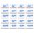 Soft White Pencil Erasers, 25 Pack with Protective Sleeves, 2.0 in Rectangular Erasers for School, Classroom and Office Supplies