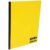 SoHo Urban Artist Tape Bound Lay Flat Sketch Book, Yellow Cover, 9×12 30 Sheets, Smooth Mixed Media Sketchbook, 71lb. (106 GSM) Paper Travel Art Journal, Customizable Soft Cover