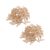 SOIMISS 300pcs Miniature Paper Scrolls for Writing Wishes and Messages in Brown Kraft Paper, Vintage Scroll Design for Celebration and Anniversary Events