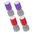 SOIMISS 4pcs Funny Self Inking Stamp Set for April Fools Pranks Party Supplies Creative Craft Stamping Tools for Kids and Adults