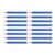 SOIMISS 50pcs Pre-sharpened Small Golf Pencils Bulk Blue Wooden Lead Pencils Reliable Writing and Portable Hexagonal Shape for Golf Bag Side Pocket and Score Card Holder during Practice