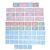 SOIMISS Classroom Flip Calendar Bulletin Board Set with Adjustable Rod, Colorful Month Day Date Cards 2026-2029, Self-adhesive Paper and Plastic, Interactive Learning Tool for Elementary