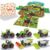 Solalalam High Detail Farm Car Toys with Activity Play Map for Kids