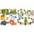 Solalalam Magnetic Tiles Zoo Aniamls & Fences