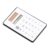 Solar Calculator with Quiet Buttons Easy Portability