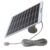 Solar Charging Panel 5W for Arlo Security Cameras with Adjustable Mount and Weatherproof ABS+PC Frame for Consistent Power Supply (White)