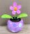 Solar Dancing Flower, Flower Solar Powered Dancing in Colorful Shape Flip Flap Animated Bobblehead Dancer Window Sun Catcher Car Dashboard Decor Solar Power Kits,Learning and Education