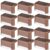 Solar Deck Lights for Outdoor Spaces, Waterproof Led Solar Lights for Stair