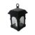 Solar Garden Light Led Solar Candle Lantern Courtyard Light Outdoor Garden Solar Light Hanging Solar Lamp Decorative Lights 1 Pcs (Color : Brown) (Black)