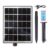 Solar Panel Box for 24V LED String Lights, 2400mAh Lithium Battery, Include