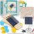 Solar Powered Car Kit, 10-Pack – Wooden STEM Classroom Vehicles, Ages 8+