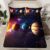 Solar System Bed Sheet Set Outer Space Glitter Fitted Sheet for Kids Boys Children Universe Planets Bedding Set Ultra Soft Decor Galaxy Nebula Cosmos Blue Bedspread Cover Twin Size