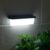 Solar Wall Light, 135lm 33 LEDs Outdoor Bright Security Wall Light, Light-Control Intelligent Solar Fence Light, IP54 Waterproof LED Security Solar Light for Backyard, Fence, Garden, Patio
