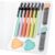 Solati Pastel Mechanical Pencil Set, 6 Pack with Case, 0.5mm & 0.7mm