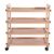 Solid Beechwood Rolling Studio Taboret with Caster Wheels