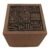 Solid Jujube Wood Carved Treasure Seal