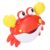 Solinder Dancing Crab Bubble Machine Music Electronic Crab Bubble Blower for Children Kids Plastic, Electronic Components (Red)