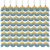 Solsew 300 Pcs Awesome Attendance Silicone Tags with Chains, Motivational Brag Awards for Students, Classroom Incentives, Teacher Rewards, Reading Competition Prizes, Wearable Encouragement Gifts