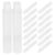 SOLUSTRE Plastic Chalk Holder for Teachers and Students Fits Most Standard Chalk Sizes 40pcs Prolongs Use Prevents Breaking for Classroom