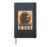 Sombrero Kaiju Cat Taco Funny Cinco de Mayo Retro Pop Art Hardcover Journal, Black
