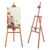 Somime A-Frame Wooden Easel for Painting, Beechwood Studio Easel Stand