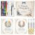 Somime Watercolor Workbook, 50Colors Watercolor Paint Set with Brushes
