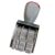 SOMUMOK Date Stamp 4mm Font Spanish Date Stamp French Date Stamp Rotating Stamp Business Stamp for Document File Marking