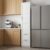 SONDERVIBE 71″ Tall Storage Cabinet with Door, Slim Pantry Utility Hutch