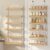 SONGMICS 6-Tier Over the Door Pantry Organizer, Adjustable Spice Rack with Anti-Tipping Wire, Wall Mounted Storage, 16.9 x 6.2 x 55.3 inch, Matte White, UKCS048W101