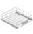 SONGMICS Expandable Pull Out Cabinet Organizer Deep With Raising Pad, UKCS318EA01