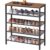 SONGMICS HOME 5 Tier Shoe Storage Organizer, Freestanding, Dense Mesh