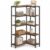 SONGMICS HOME Corner Shelf, 5-Tier L-Shaped or Straight Bookshelf