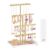 SONGMICS Jewelry Stand Holder Organizer,14.5″ Sturdy Hanger for 80 Pcs Jewelry, Gift for Women, Gold UJJS036AB01