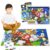 Sonic the Hedgehog Floor Puzzle for Kids Set – Bundle of 72 Piece Sonic Floor Puzzle, Stickers, Tattoos, More | Sonic Jigsaw Puzzles for Kids Ages 5+