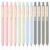 Sooez 12 Pack Ballpoint Pens, Retractable 1.0 mm Medium Point Black Pens