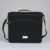 Sooez 2 inch Zipper Binder, 3 Ring School Binder with Shoulder Strap & Handle, 5-Tab Expanding File Folder, Multi-Pocket Organizer for Middle School Office Supplies, Black
