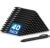 Sooez 40 Pack Bulk Pens Ballpoint, Retractable Black Ink Pens, No Bleed Pen