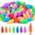Sooez 60 Pack Pencil Top Erasers Bulk, Cap Erasers Toppers for Pencils