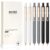 Sooez 6 Pack Ballpoint Pens, 1.0 mm Medium Point Black Pens, Classic Color
