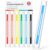 Sooez 6 Pack Ruler 12 Inch, Anti-Slip Clear Rulers for Kids School, Classic