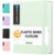 Sooez 72 Pocket Binder with Plastic Sleeves & Elastic Band, Large Capacity 8.5×11 Presentation Book Display 144 Pages, Art Portfolio Document Folder with Clear Sheet Protectors for Office School