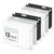 Sooez Extra Capacity Plastic Hanging File Folders, 12 Pack File Organizer